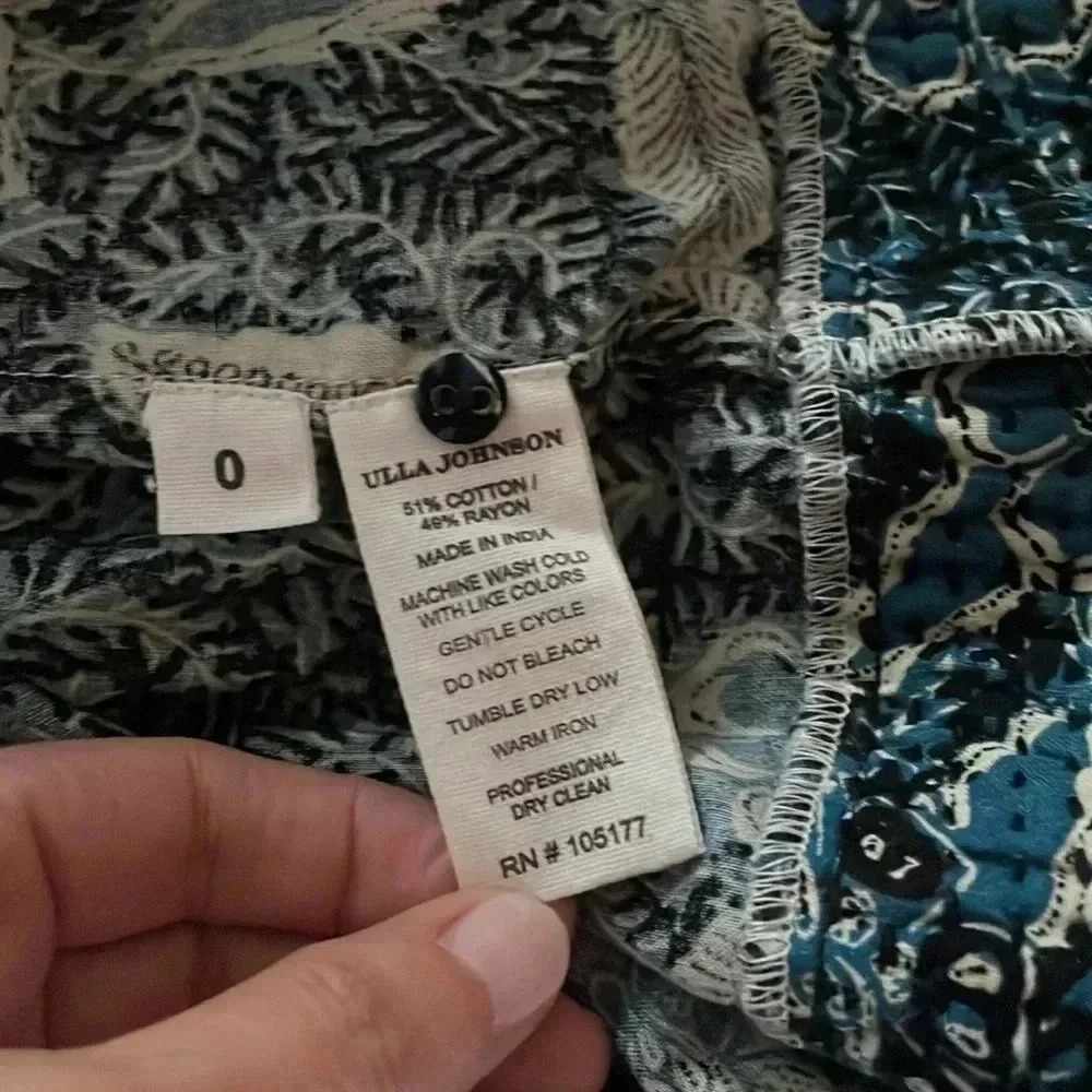 Ulla Johnson Kasim Dress in Midnight - Picture 6 of 6